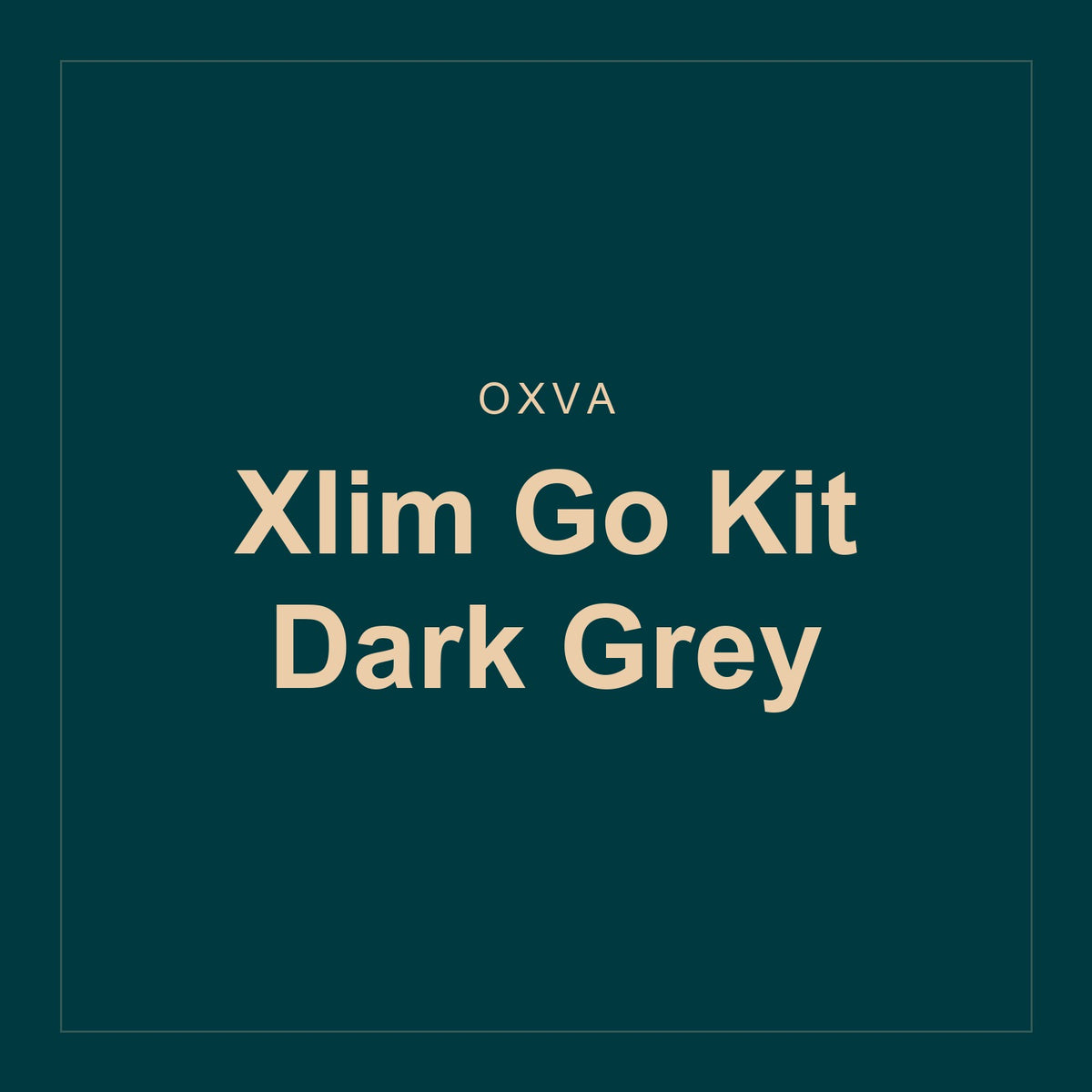 oxva · Xlim Go Kit Dark Grey