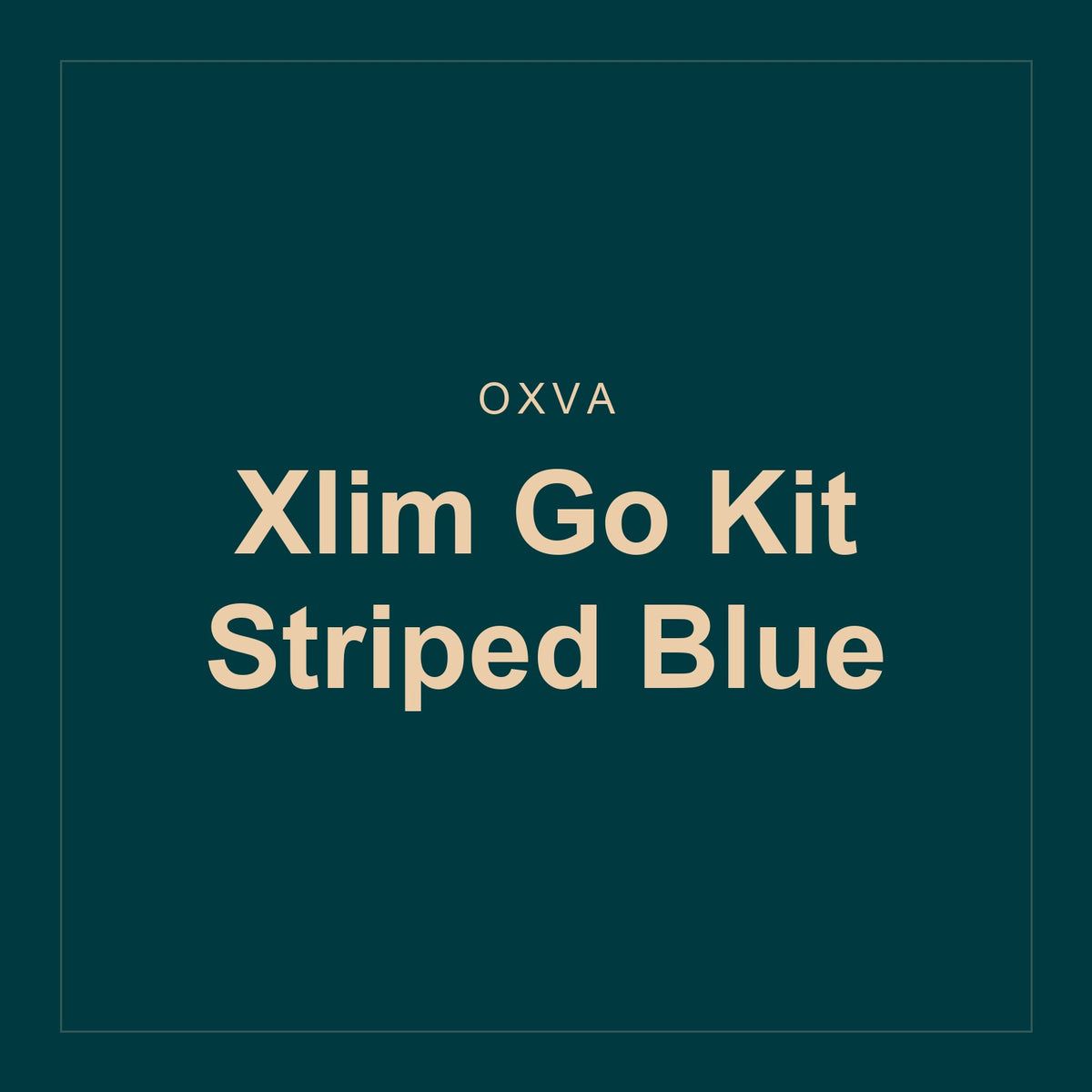 oxva · Xlim Go Kit Striped Blue