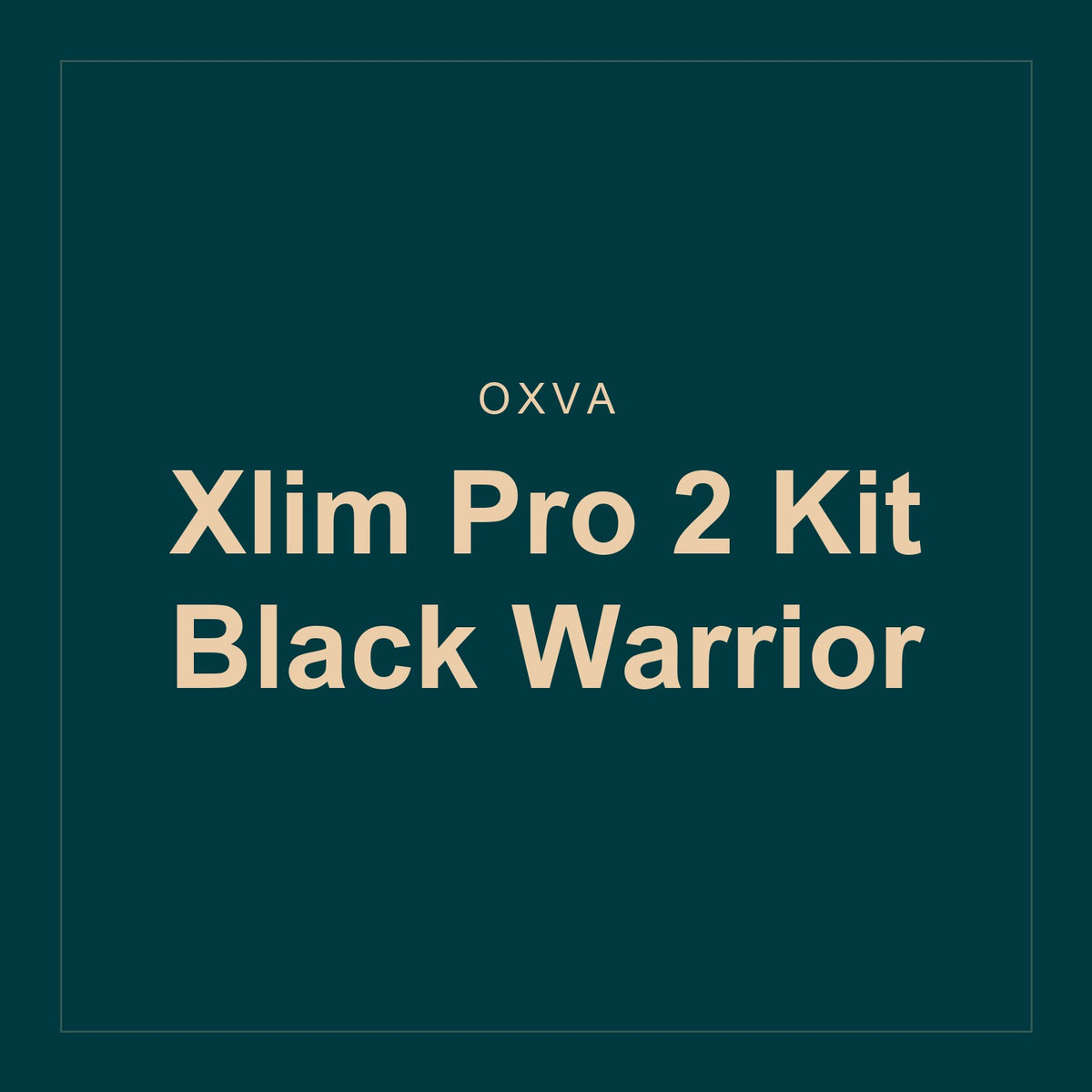 oxva · Xlim Pro 2 Kit Black Warrior