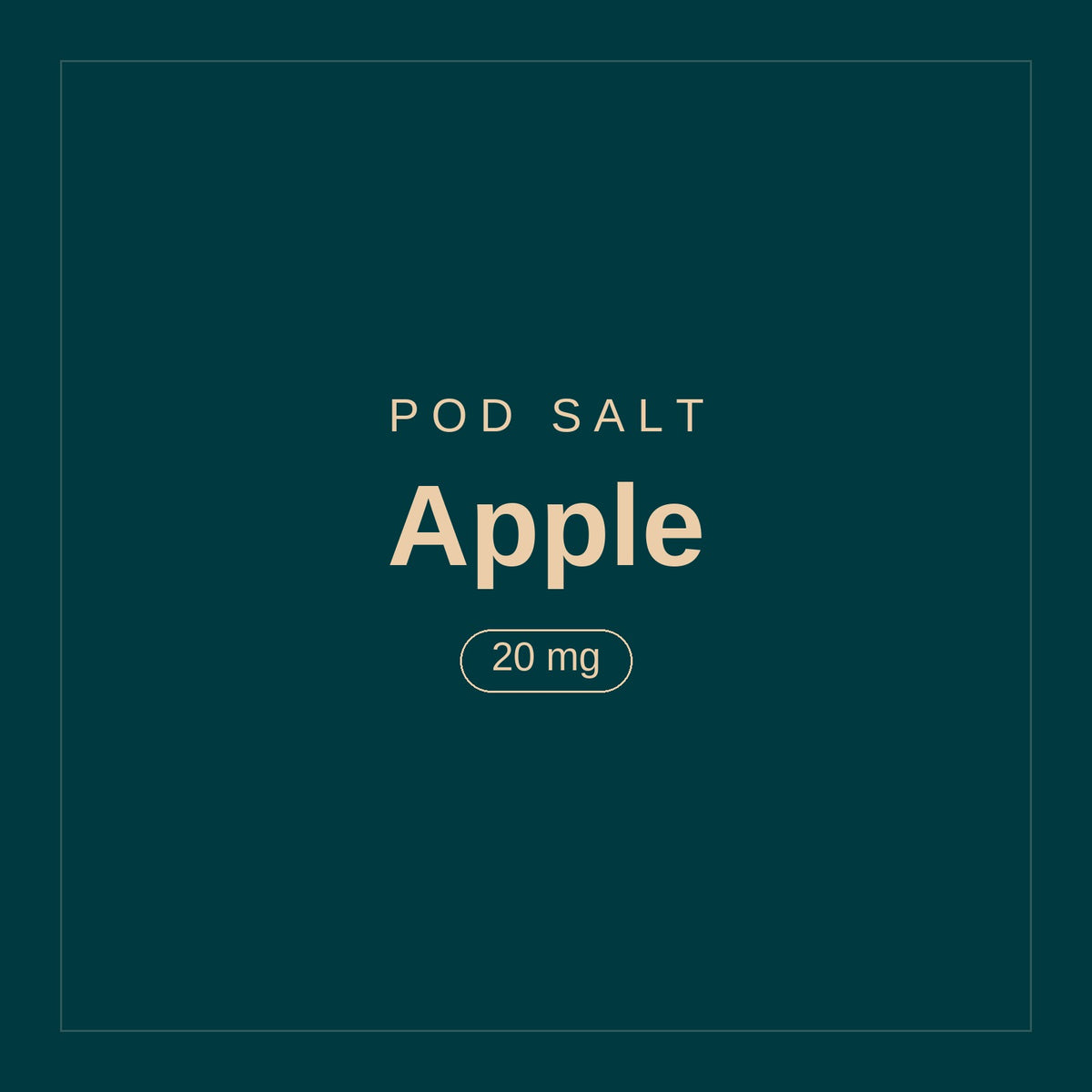 POD SALT · Apple · 20 mg