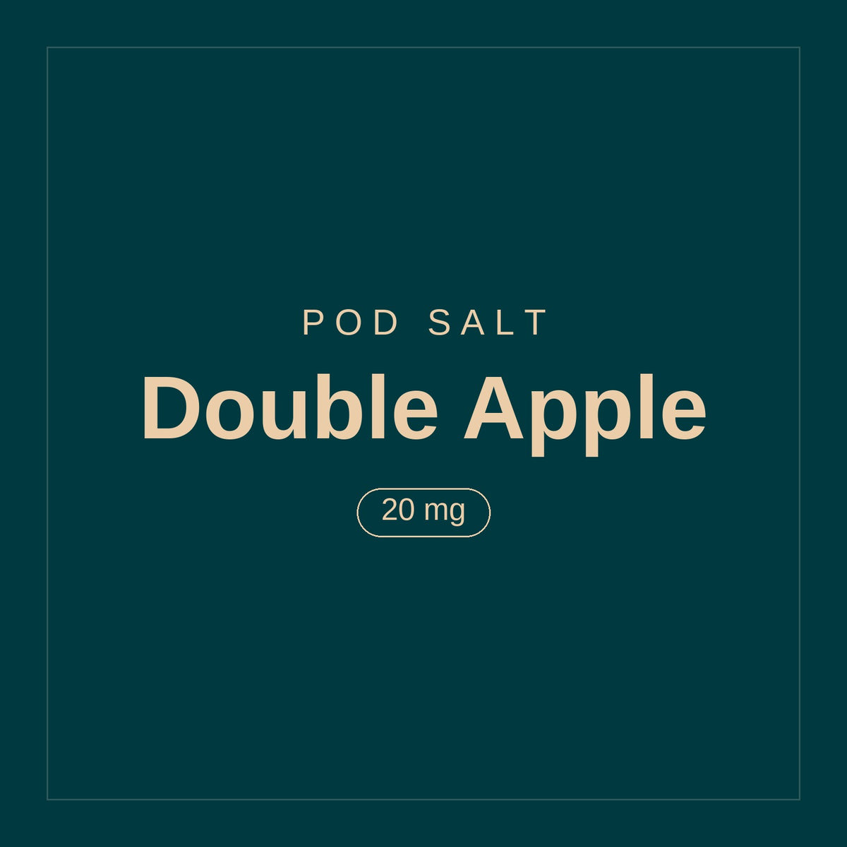 POD SALT · Double Apple · 20 mg