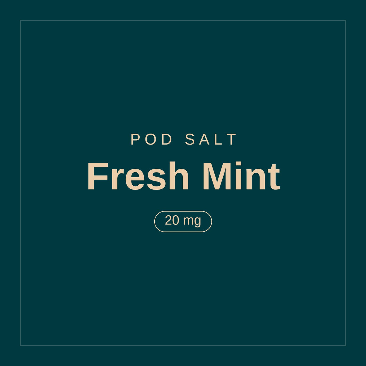 POD SALT · Fresh Mint · 20 mg