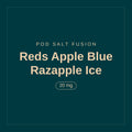 POD SALT Fusion · Reds Apple Blue Razapple Ice · 20 mg