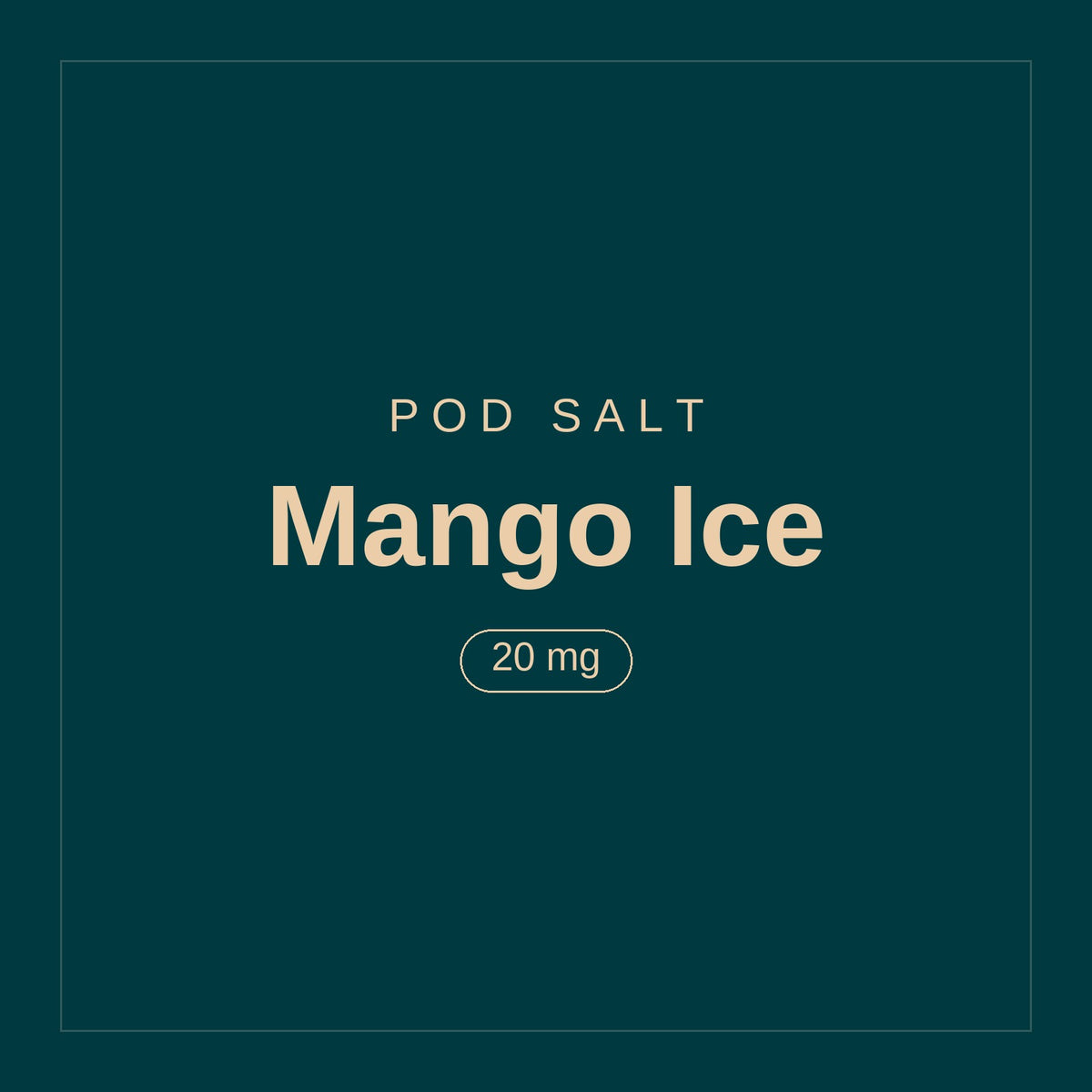 POD SALT · Mango Ice · 20 mg