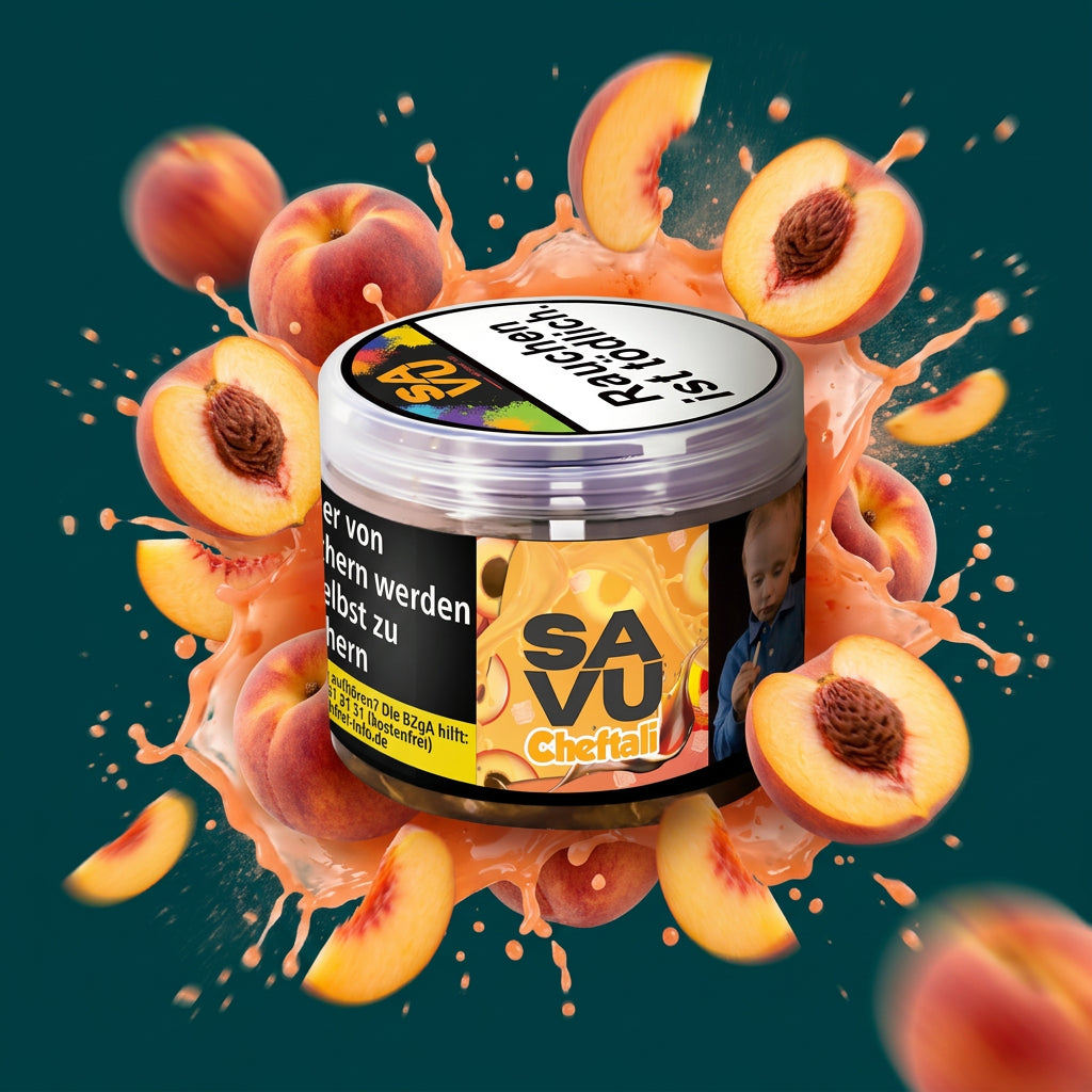 Savu Tabak Cheftali 200g - Pfirsich
