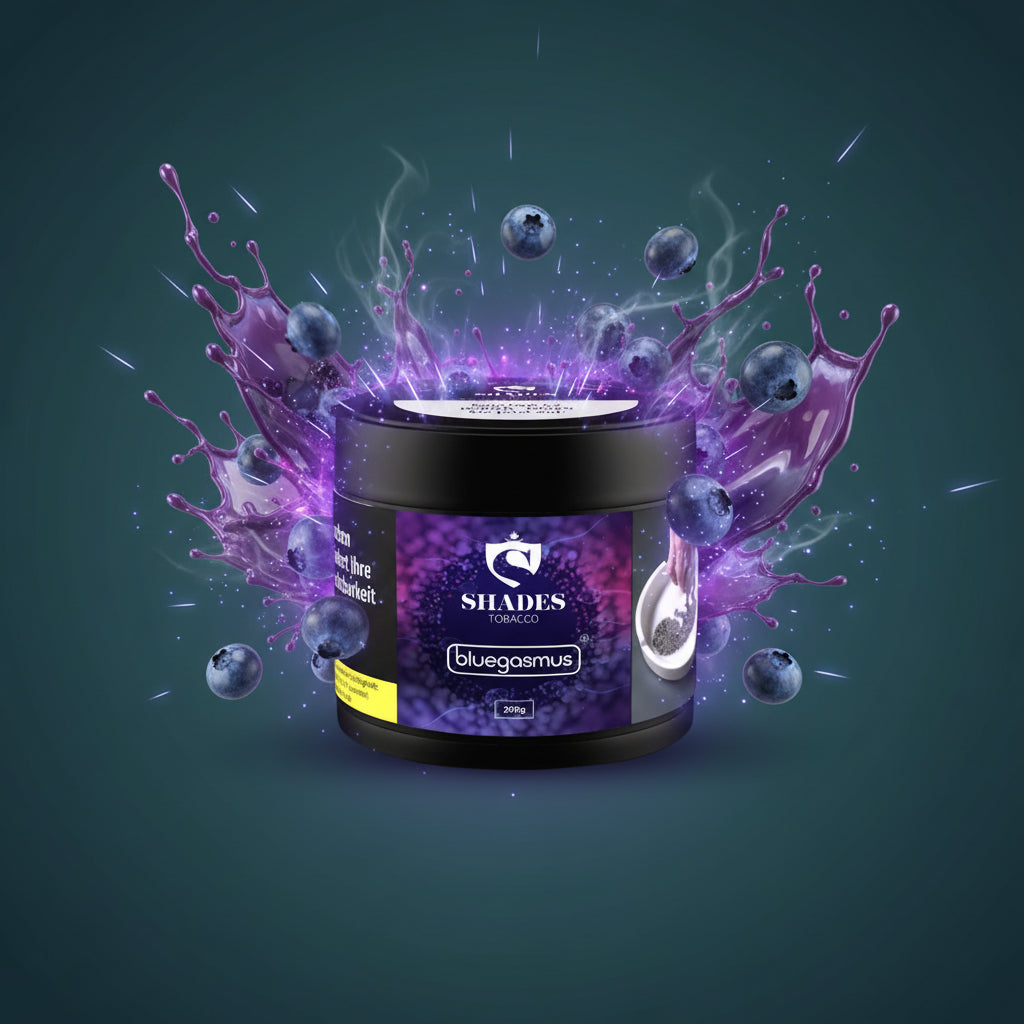 Shades Bluegasmus Shisha Tabak 200g