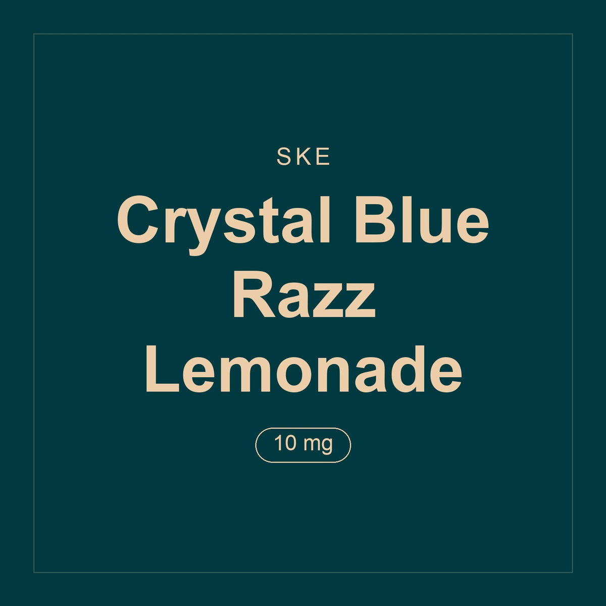 SKE · Crystal Blue Razz Lemonade · 10 mg