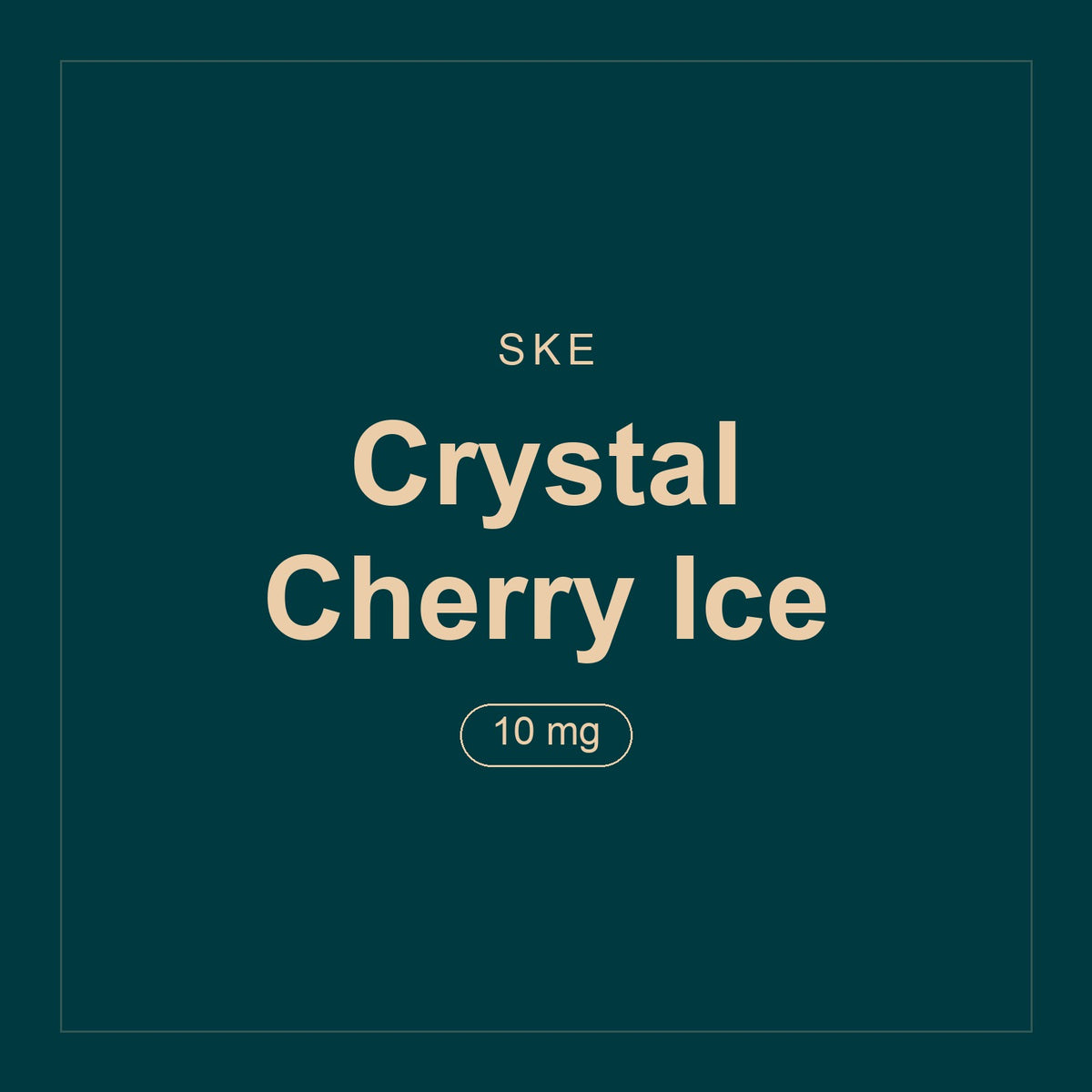 SKE · Crystal Cherry Ice · 10 mg