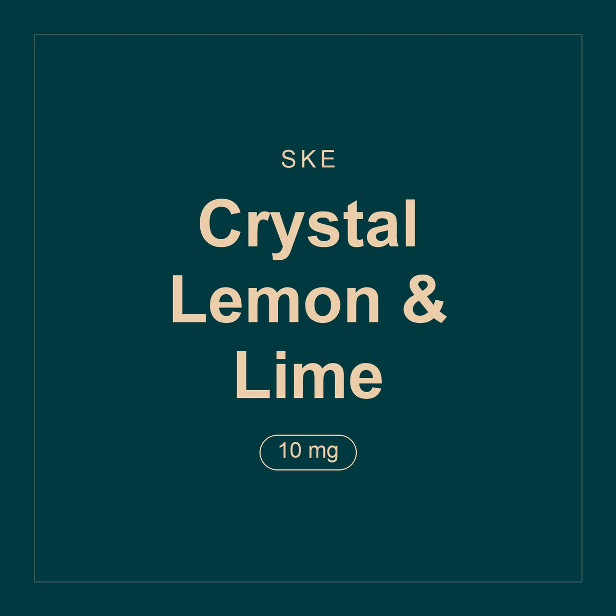 SKE · Crystal Lemon & Lime · 10 mg