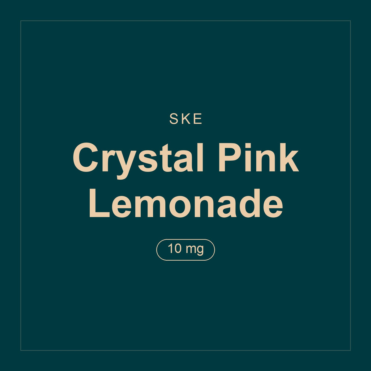 SKE · Crystal Pink Lemonade · 10 mg