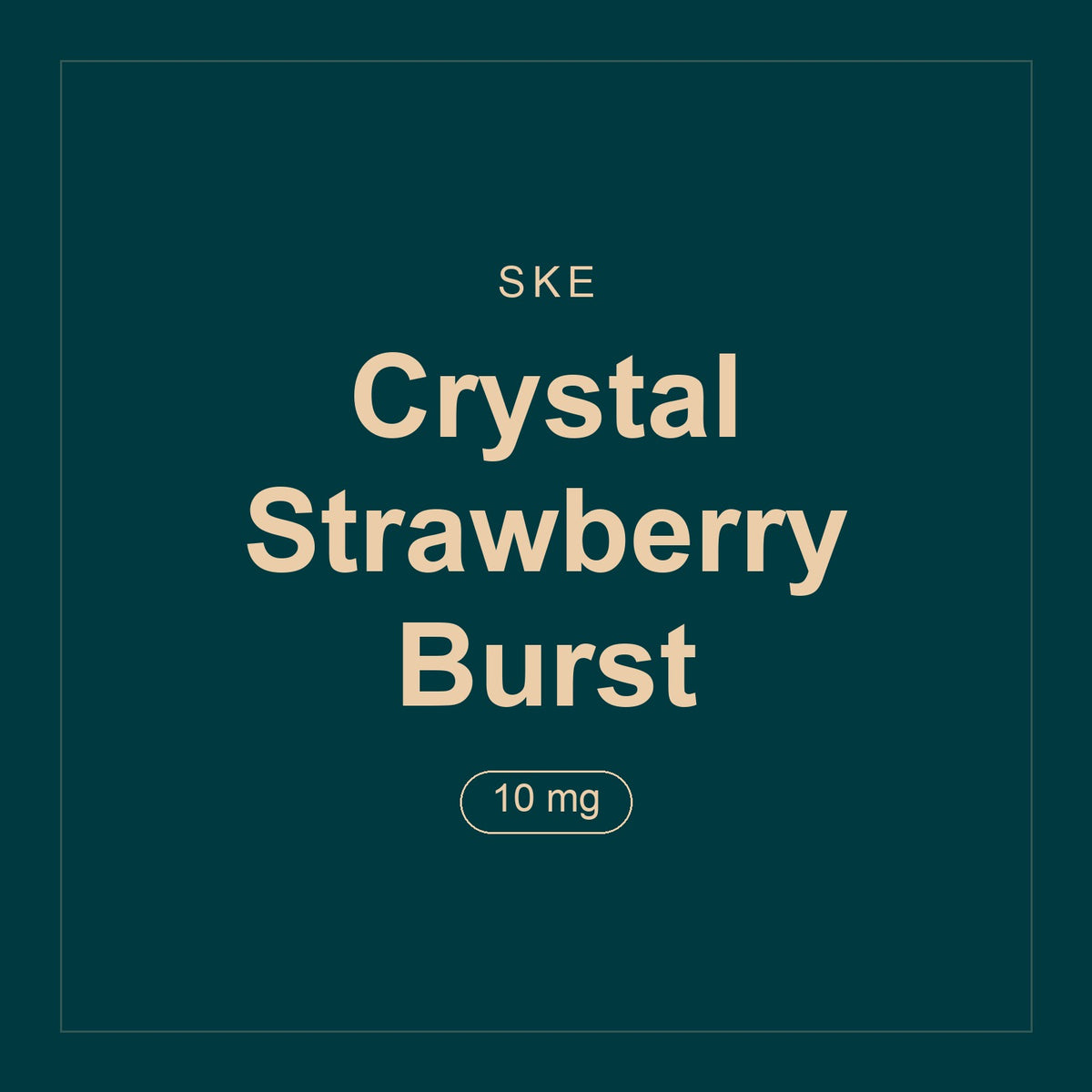 SKE · Crystal Strawberry Burst · 10 mg