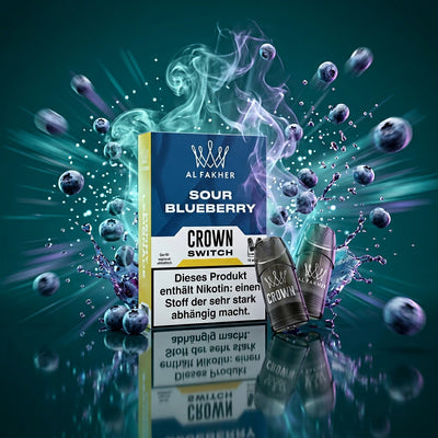 Smokez Al Fakher Crown Switch Sour Blueberry online kaufen bei Smokez