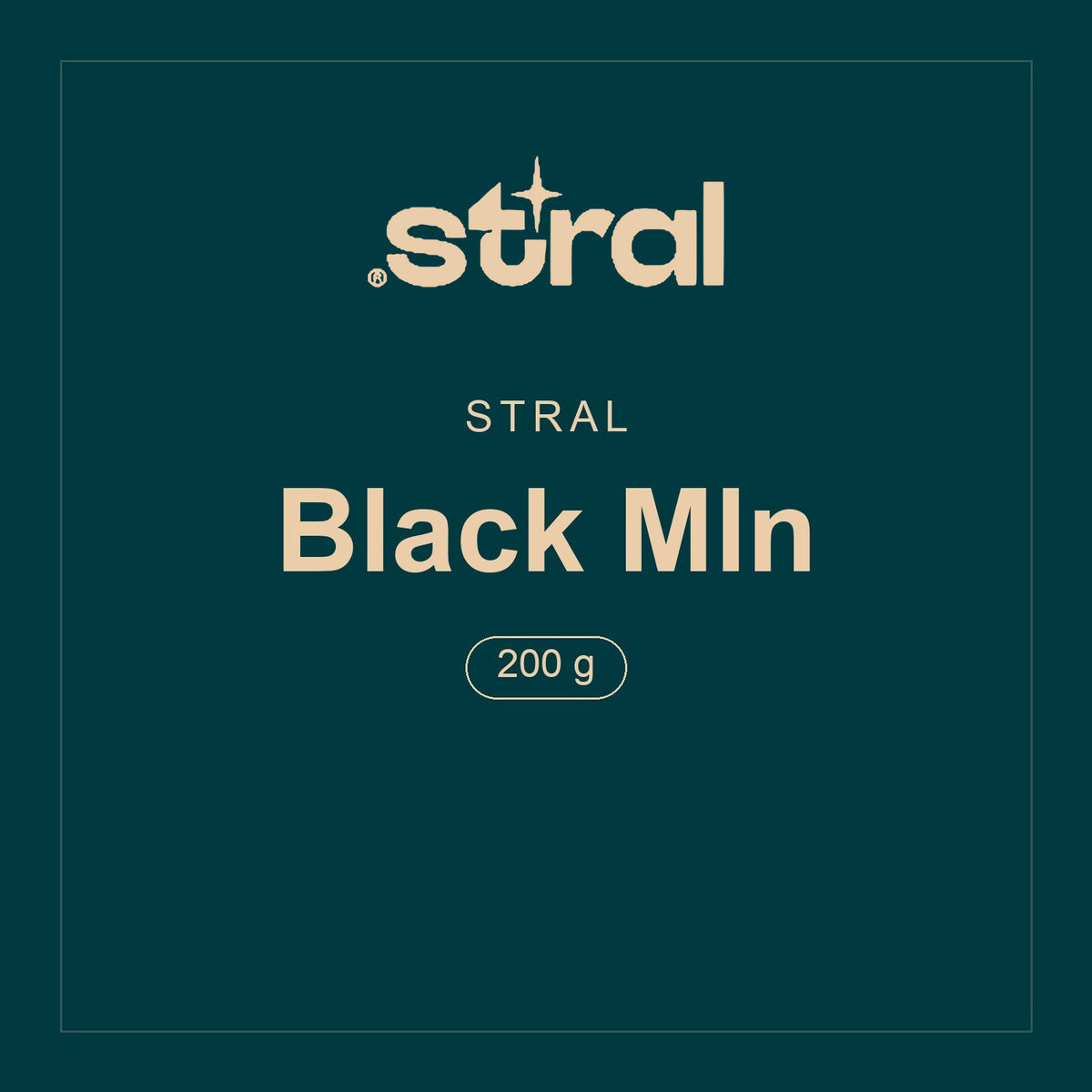 Stral · Black Mln · 200 g