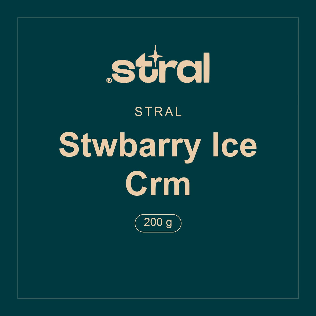 Stral · Stwbarry Ice Crm · 200 g