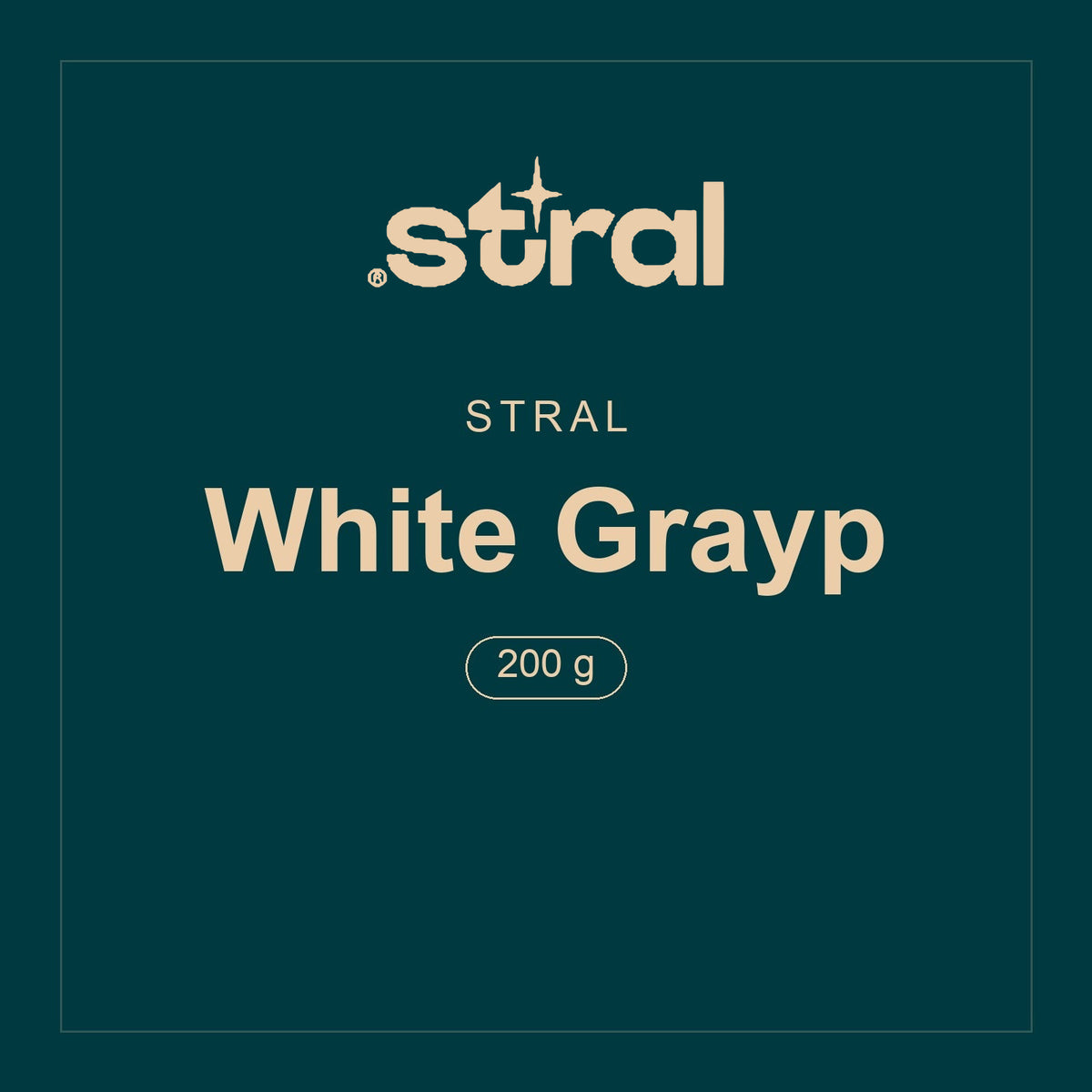 Stral · White Grayp · 200 g