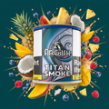 Argileh Titan Smoke 200g Shisha Tabak dynamisch tropischer Früchtemix – Smokez