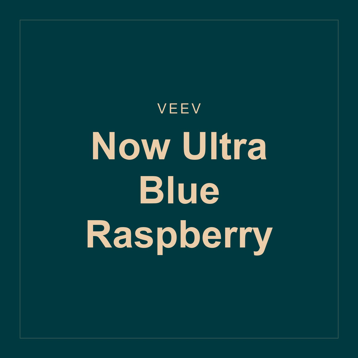 Veev · Now Ultra Blue Raspberry