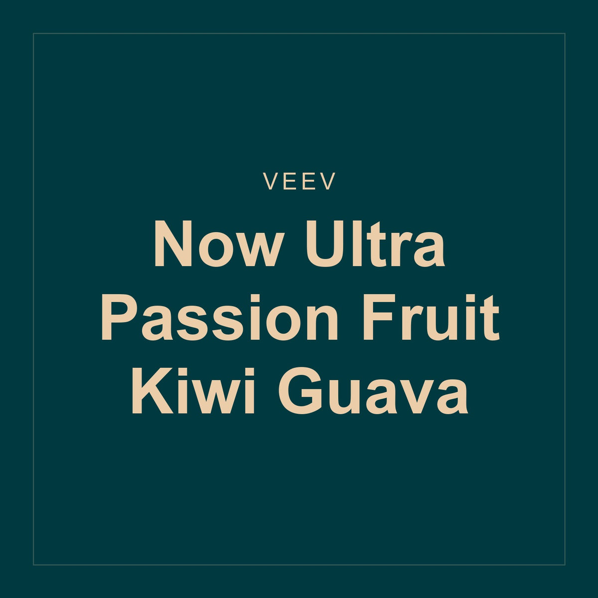 Veev · Now Ultra Passion Fruit Kiwi Guava