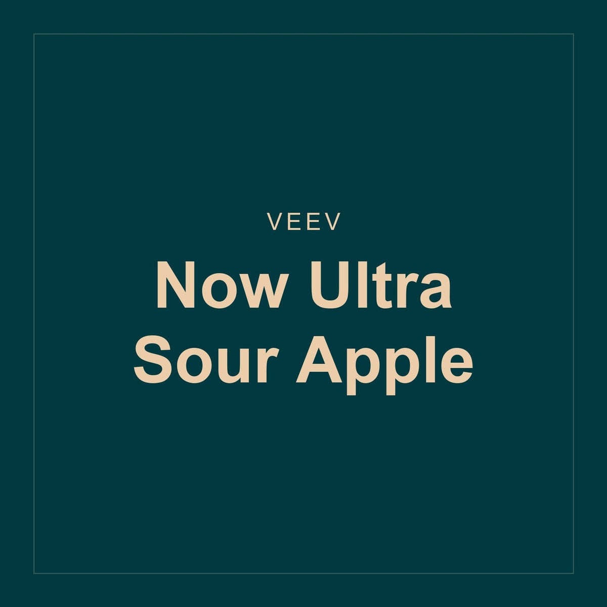 Veev · Now Ultra Sour Apple
