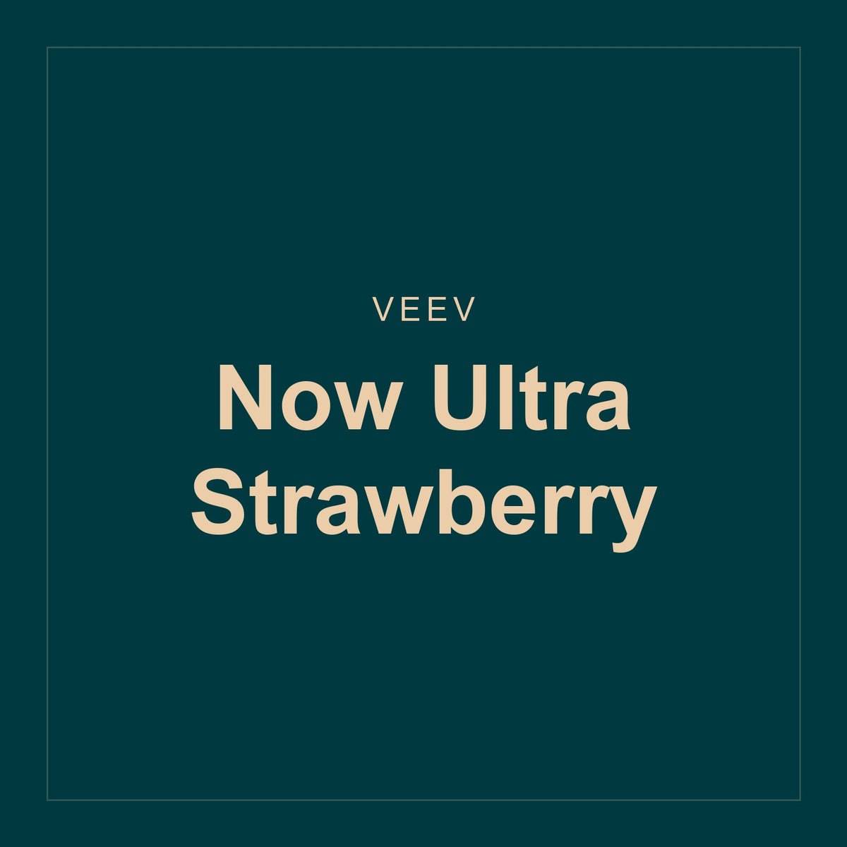 Veev · Now Ultra Strawberry