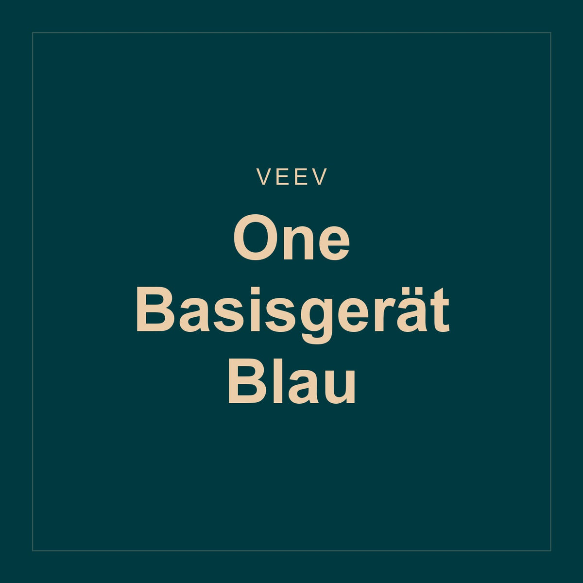 Veev · One Basisgerät Blau