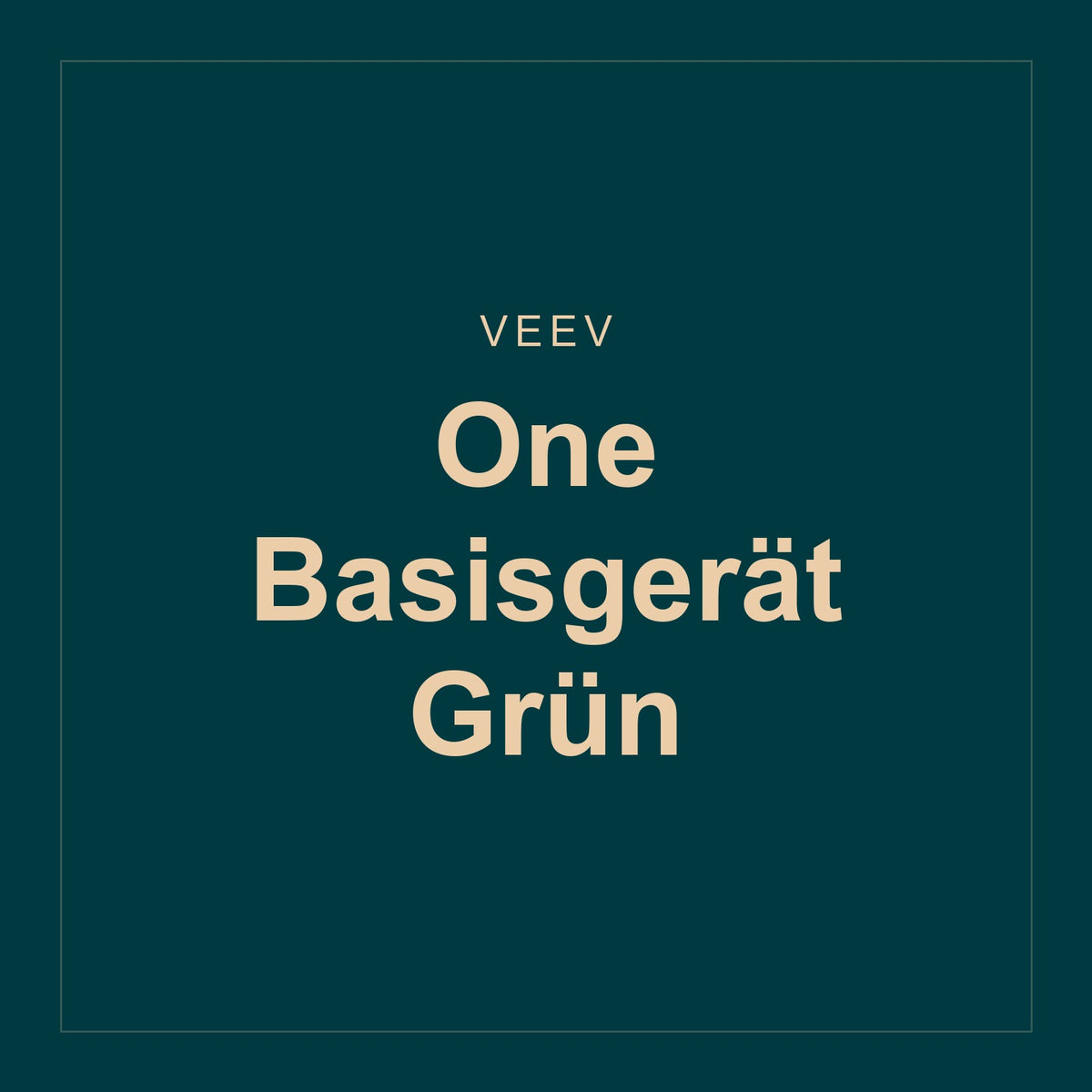 Veev · One Basisgerät Grün