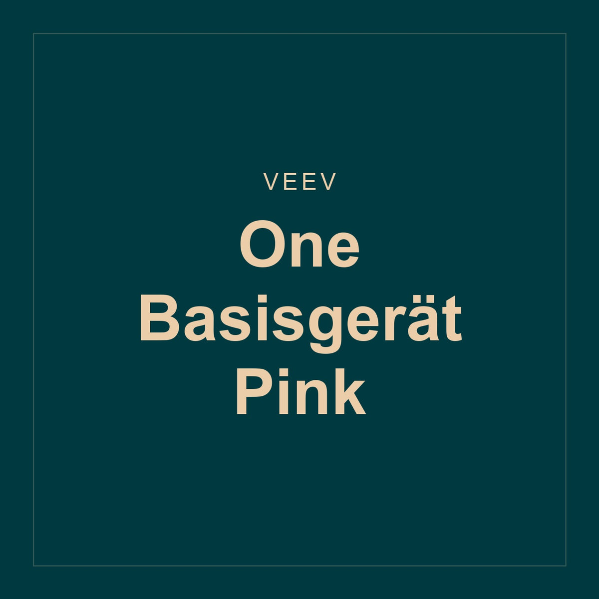 Veev · One Basisgerät Pink