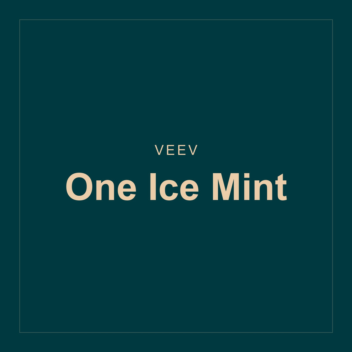 Veev · One Ice Mint