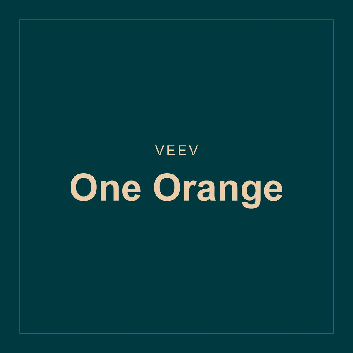 Veev · One Orange
