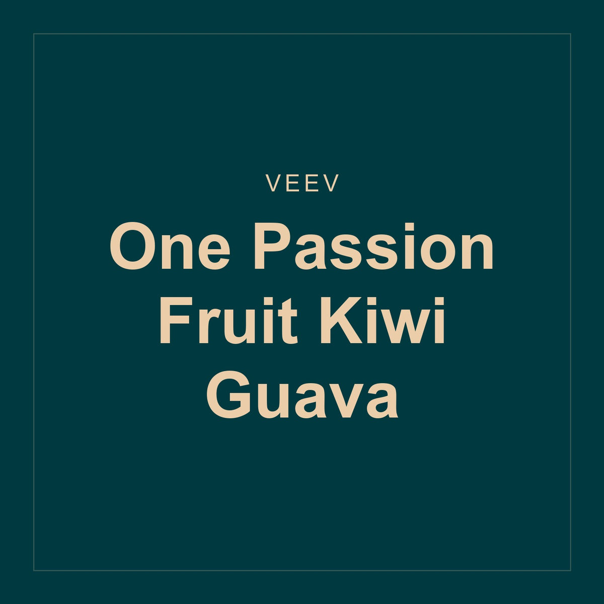 Veev · One Passion Fruit Kiwi Guava
