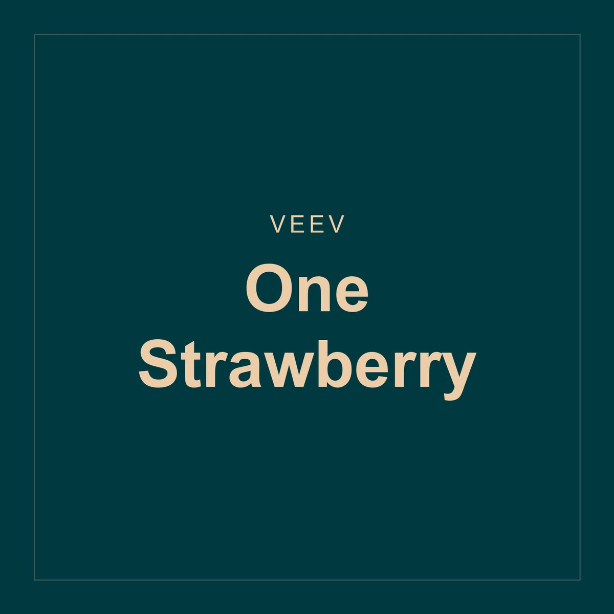 Veev · One Strawberry