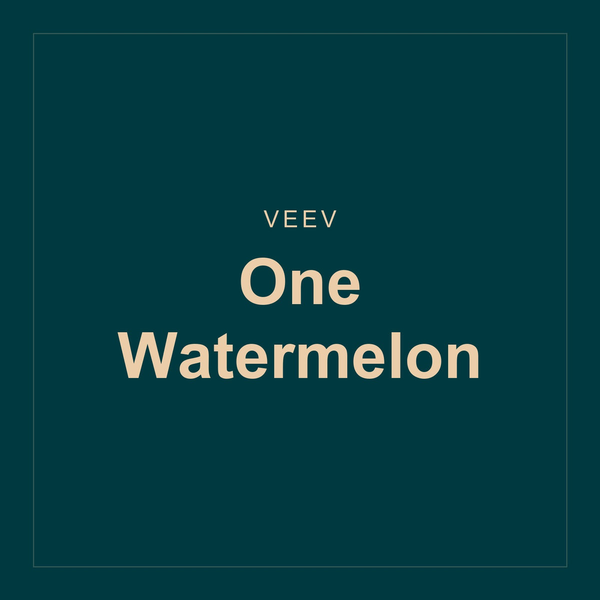 Veev · One Watermelon