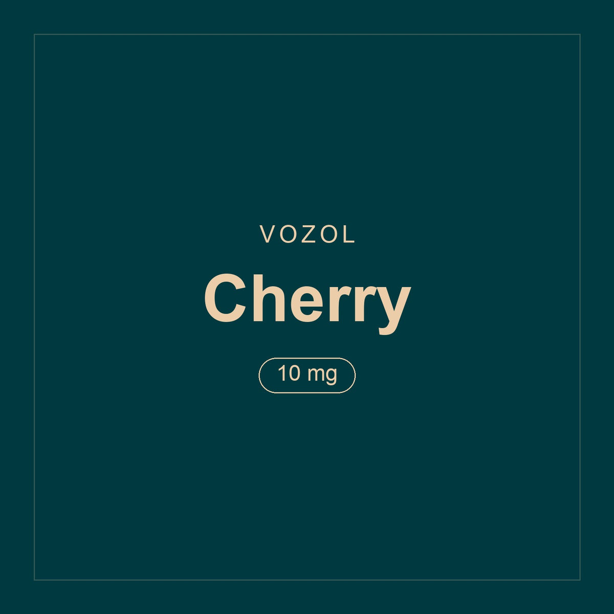 Vozol · Cherry · 10 mg