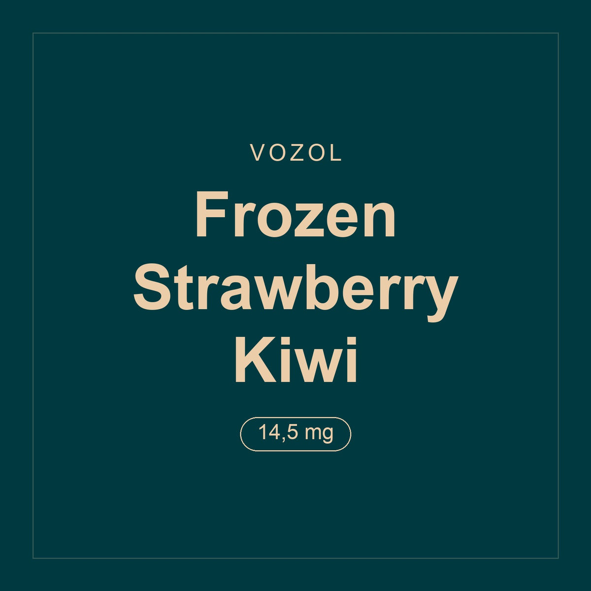 Vozol · Frozen Strawberry Kiwi · 14,5 mg