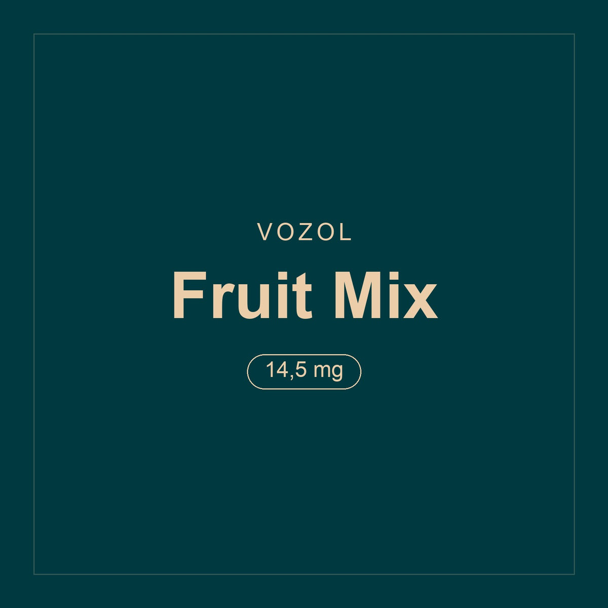 Vozol · Fruit Mix · 14,5 mg