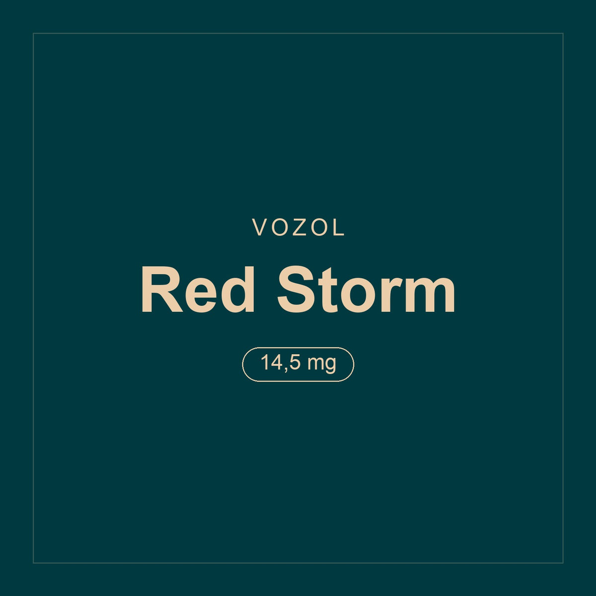 Vozol · Red Storm · 14,5 mg