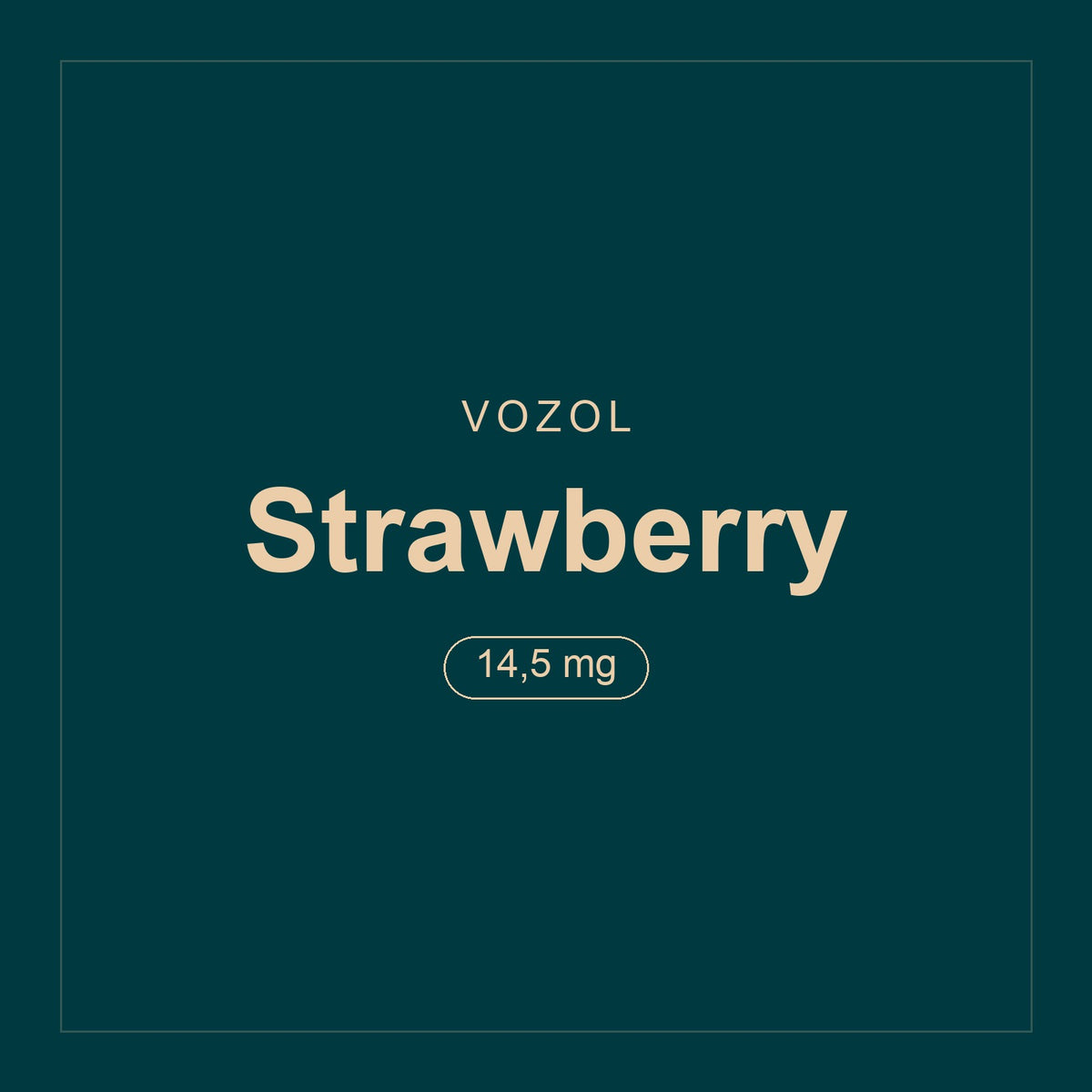 Vozol · Strawberry · 14,5 mg